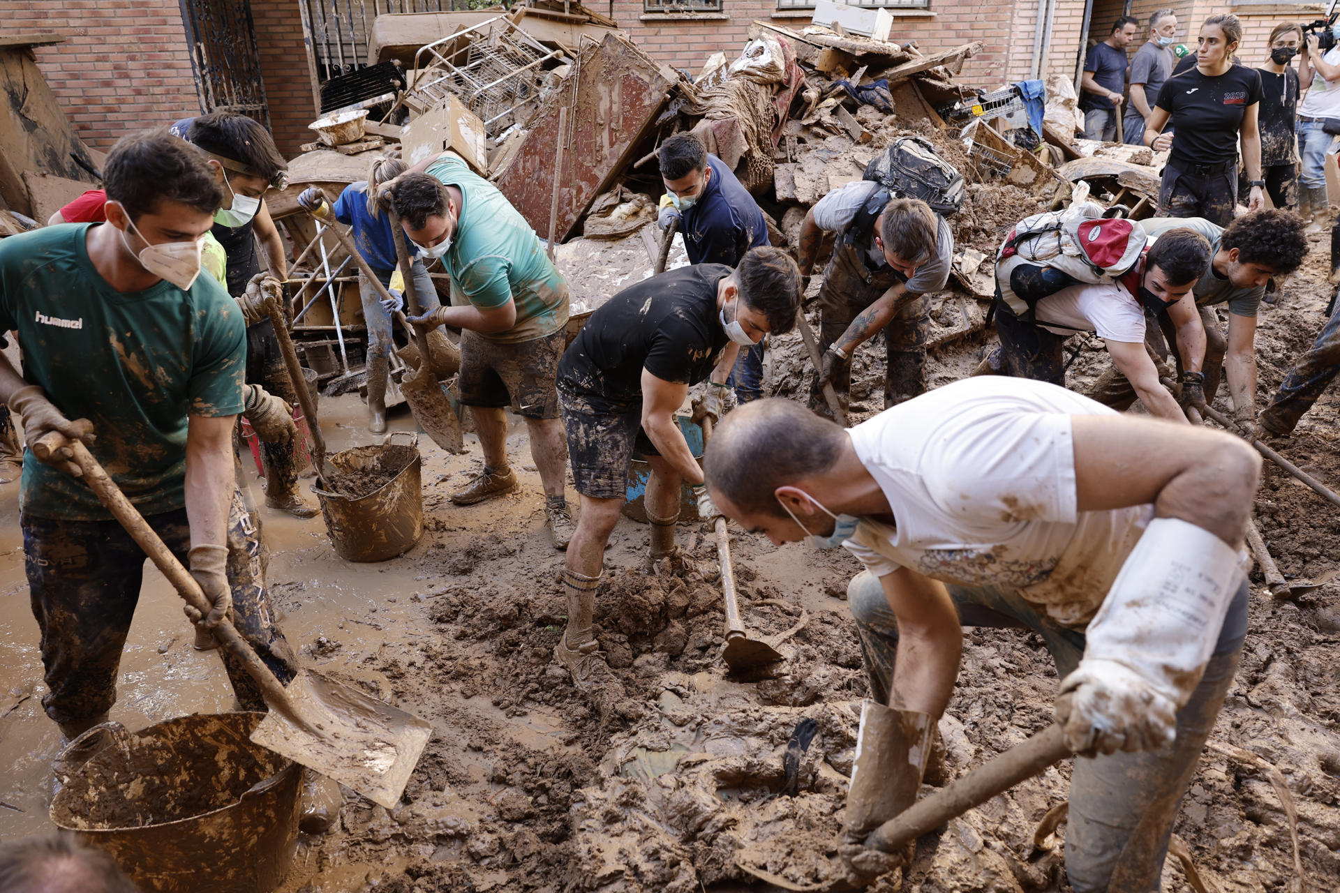 Las víctimas mortales por la dana en la provincia de Valencia son ya 210