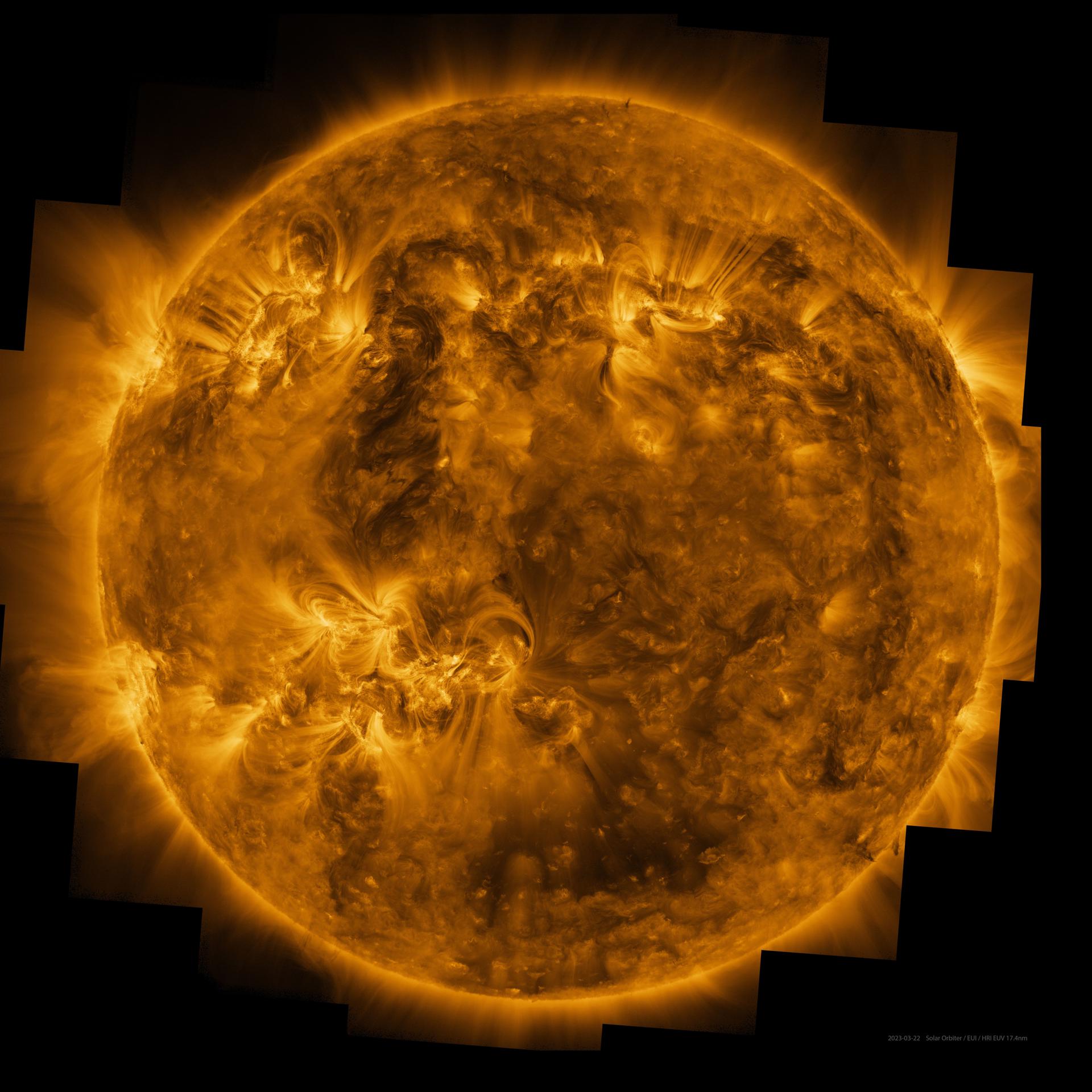 Las imágenes de Solar Orbiter revelan detalles inéditos de la superficie visible del Sol