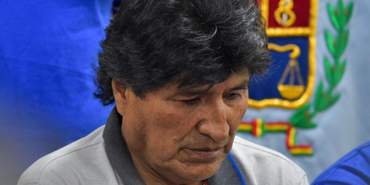 La Policia no pudo ejecutar una orden de aprehensión contra Evo Morales