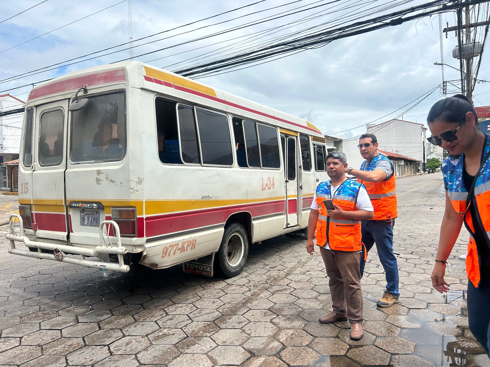 El plan de ordenamiento del transporte público logra un 96% de cumplimiento en el centro de Santa Cruz