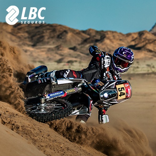 Daniel Nosiglia en busca de la gloria en el Dakar 2025 con el auspicio de LBC Seguros