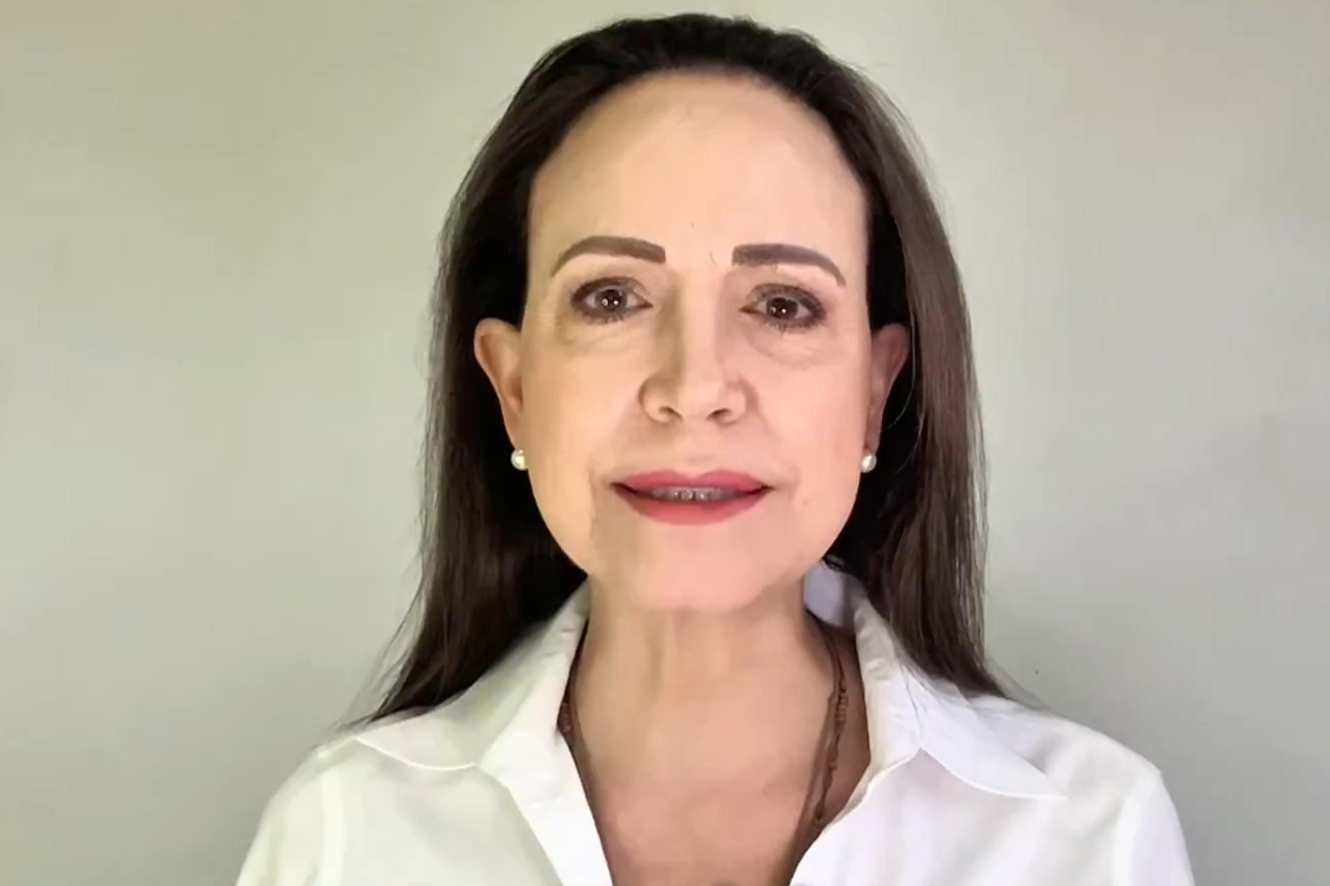 El partido de María Corina Machado denuncia la detención de una activista en Caracas