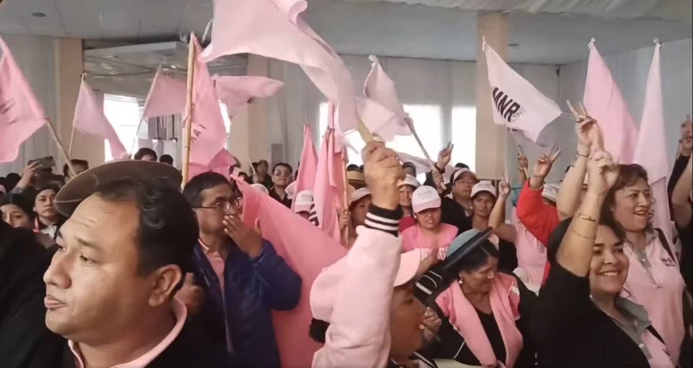 MNR no participará de las elecciones y rechazan renuncia de su jefe nacional