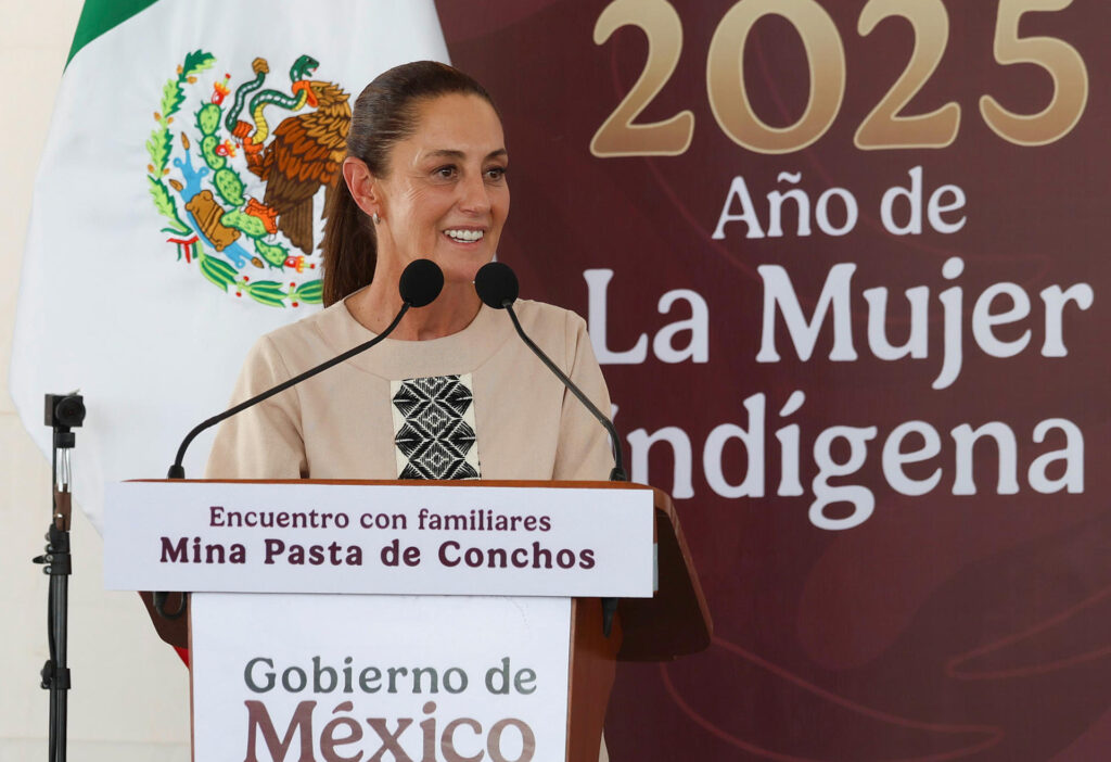 Sheinbaum informa recuperación de 21 cuerpos de mineros atrapados en Pasta de Conchos