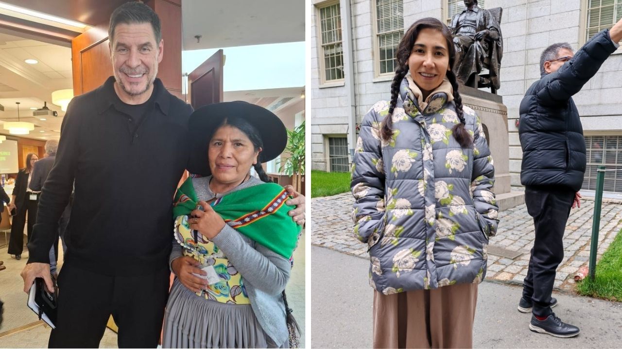 Sayuri y Toribia, destacan predisposición de diálogo múltiple en Bolivia 360 Day