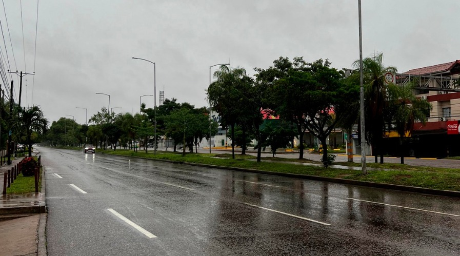 Lluvias generalizadas alcanzan 110 milímetros en Santa Cruz