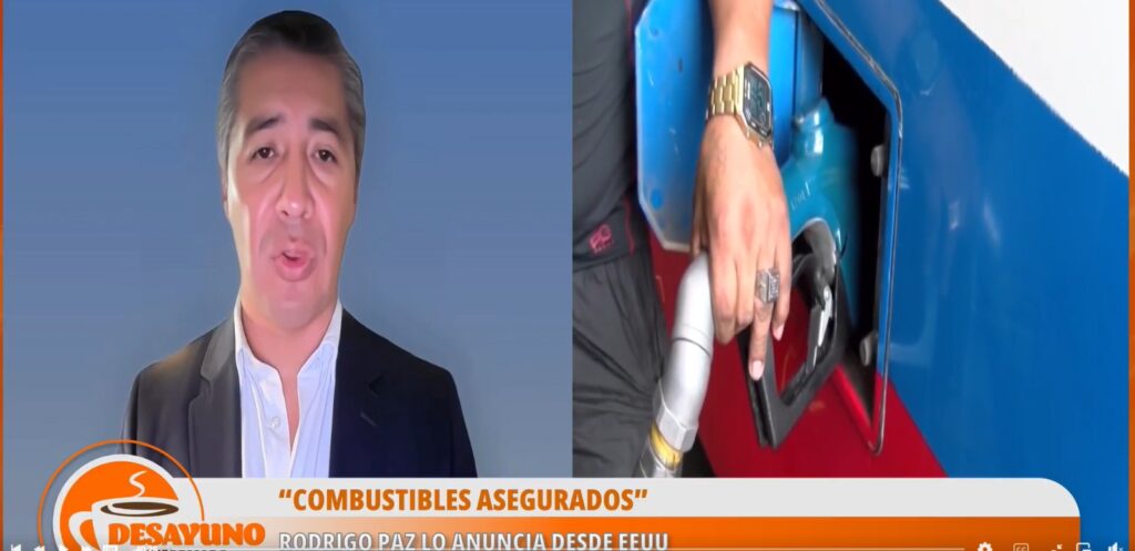 Equipo de Rodrigo Paz asegura abastecimiento de combustible desde países vecinos a precio subvencionado