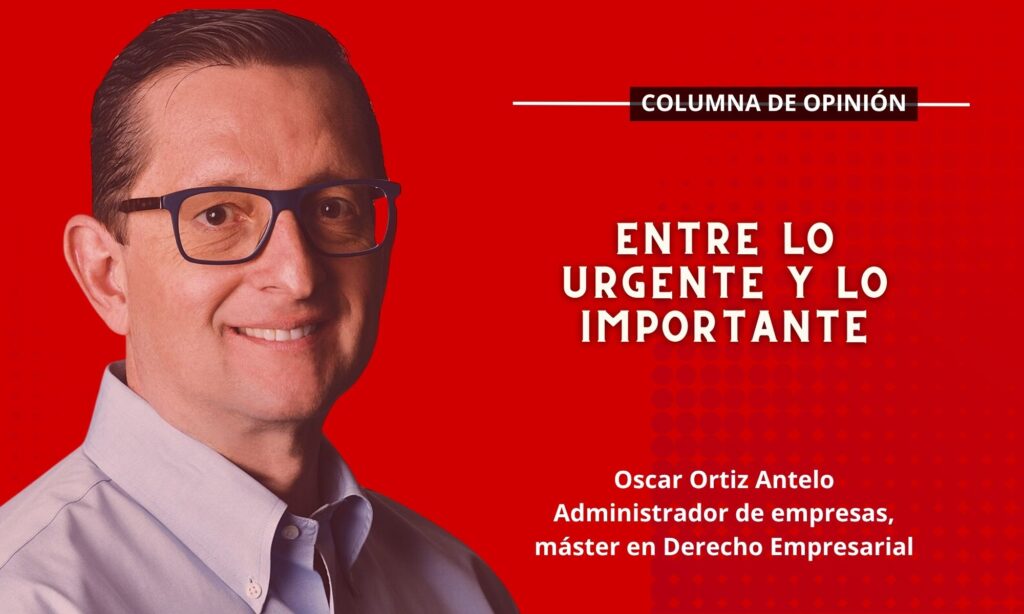 Entre lo urgente y lo importante
