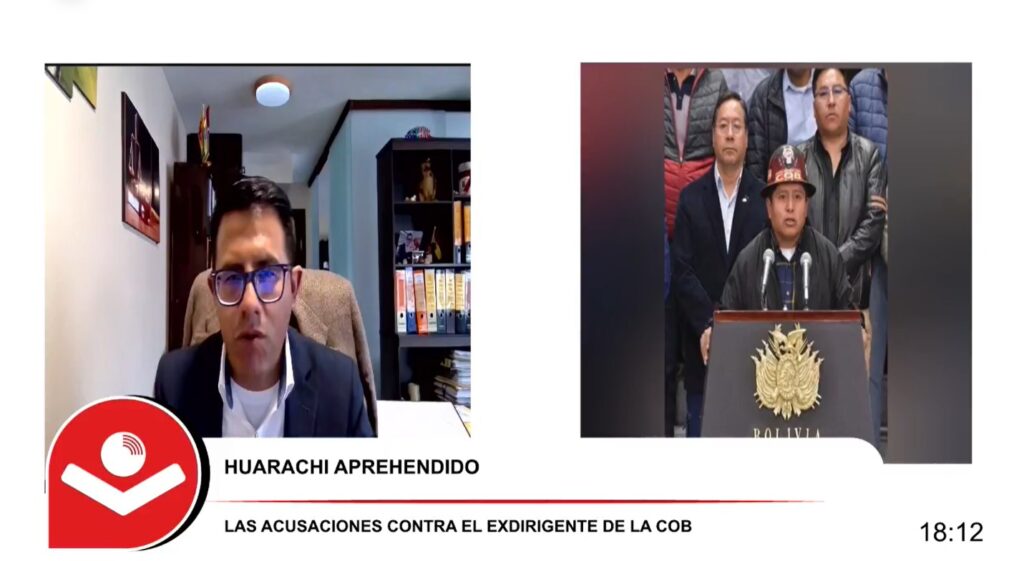 Abogado denuncia que Huarachi recibió BS 40 mil y cobra renta de invalidez