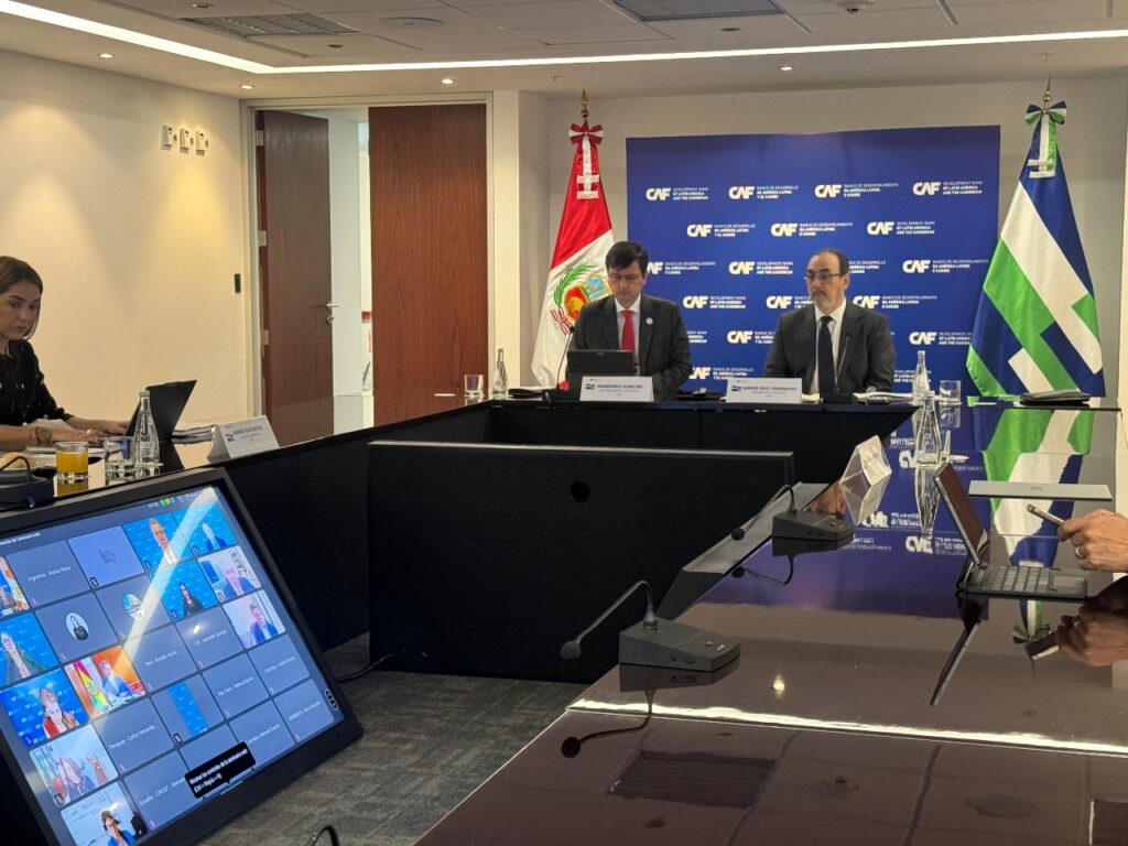 CAF aprueba préstamo de liquidez por USD 550 millones en apoyo a Bolivia