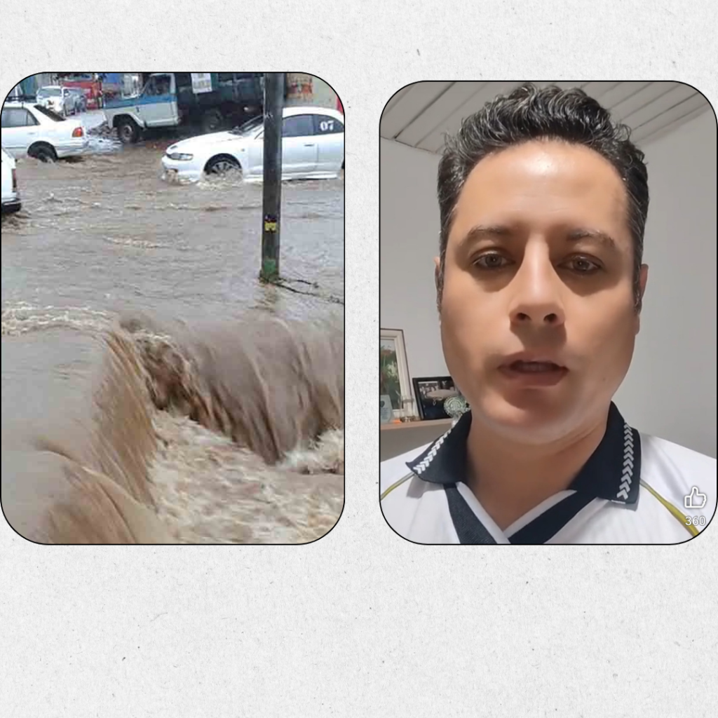 Vicepresidente reporta dos personas desaparecidas y ordena rescate aéreo tras desborde del río Piraí