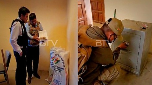 EMAPA: Fiscalía halla ambulancia, horno y documentos de EMAPA en galpón de dirigente panificador