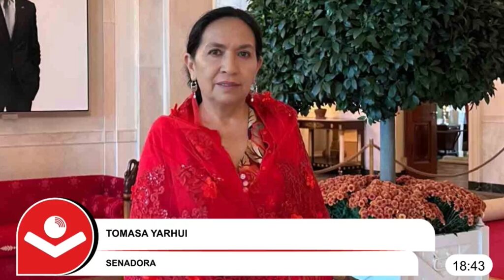 Senadora impulsa funcionalidad del TCP y reformas judiciales