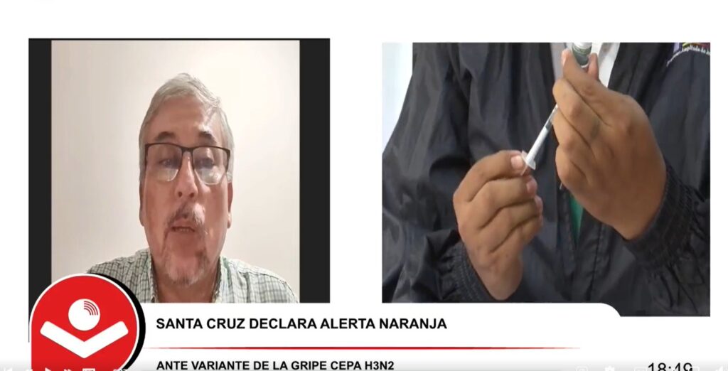 Santa Cruz tiene vacunas disponible contra la variante K de la influenza