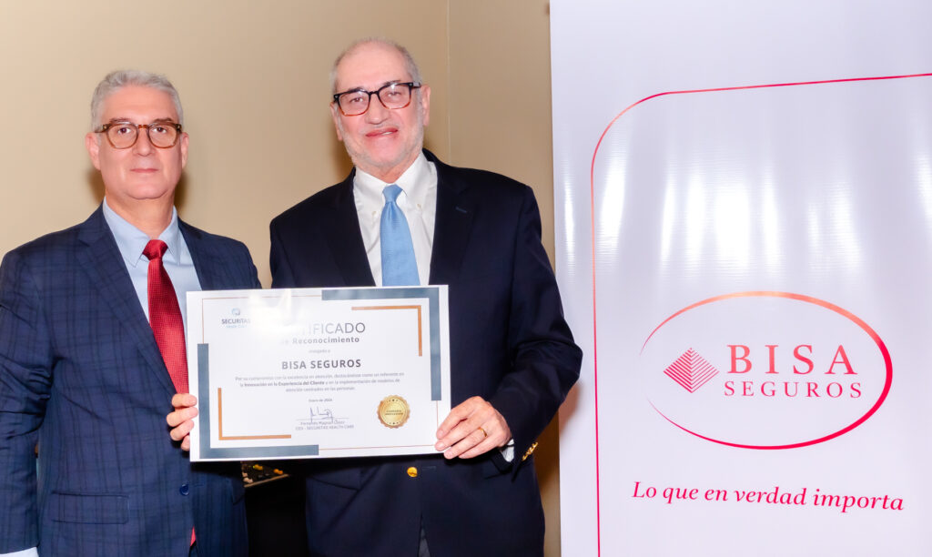 Reconocen la gestión de Alejandro Mac Lean al frente de BISA Seguros