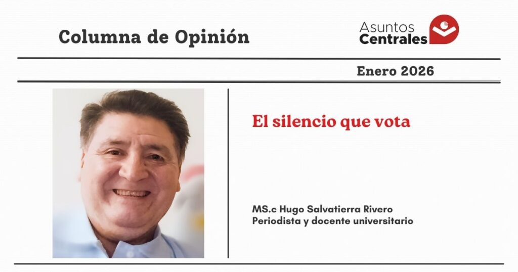 El silencio que vota