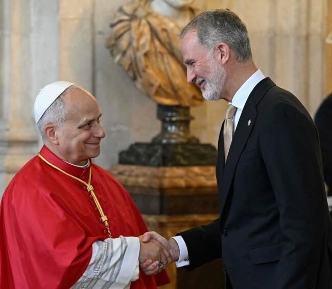 Visita del Papa León XIV en España Foto: VaticanNews