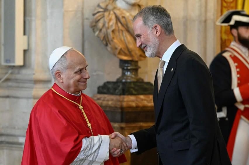 Visita del Papa León XIV en España Foto: VaticanNews