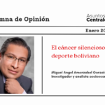 El cáncer silencioso del deporte boliviano
