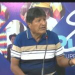 Evo cuestiona a exministros y los tilda de “oportunistas”