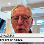 Ronald MacLean: “El retiro de visas es el primer paso” de una acción de EEUU sobre Bolivia