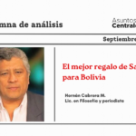 El mejor regalo de Santa Cruz para Bolivia