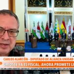 Carlos Alarcón pide acelerar la elección del nuevo fiscal general y activar la comisión mixta