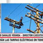 La tarifa eléctrica subirá alrededor de 1,5% en septiembre, confirma el director ejecutivo de la AETN