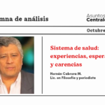 Sistema de salud: experiencias, esperanzas y carencias